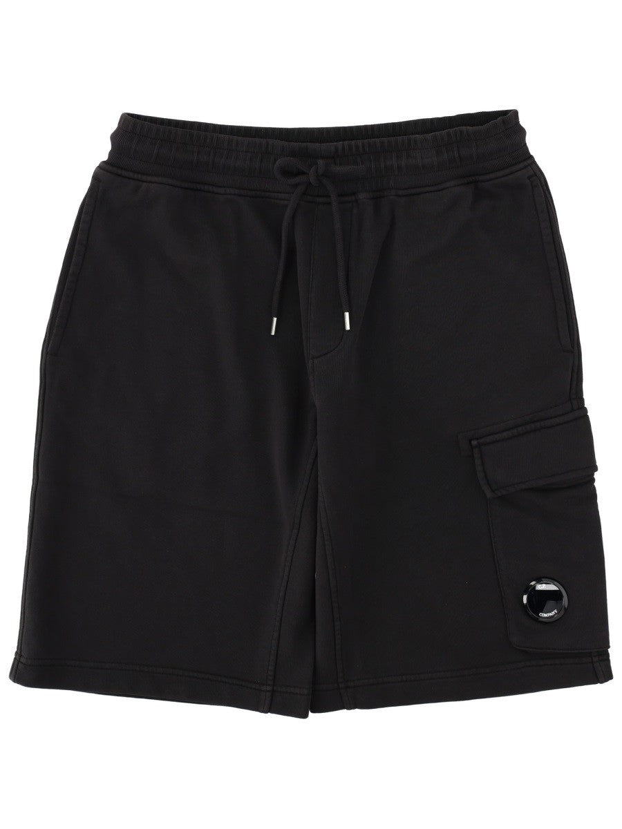 C.P. COMPANY - Man - Black - Shorts