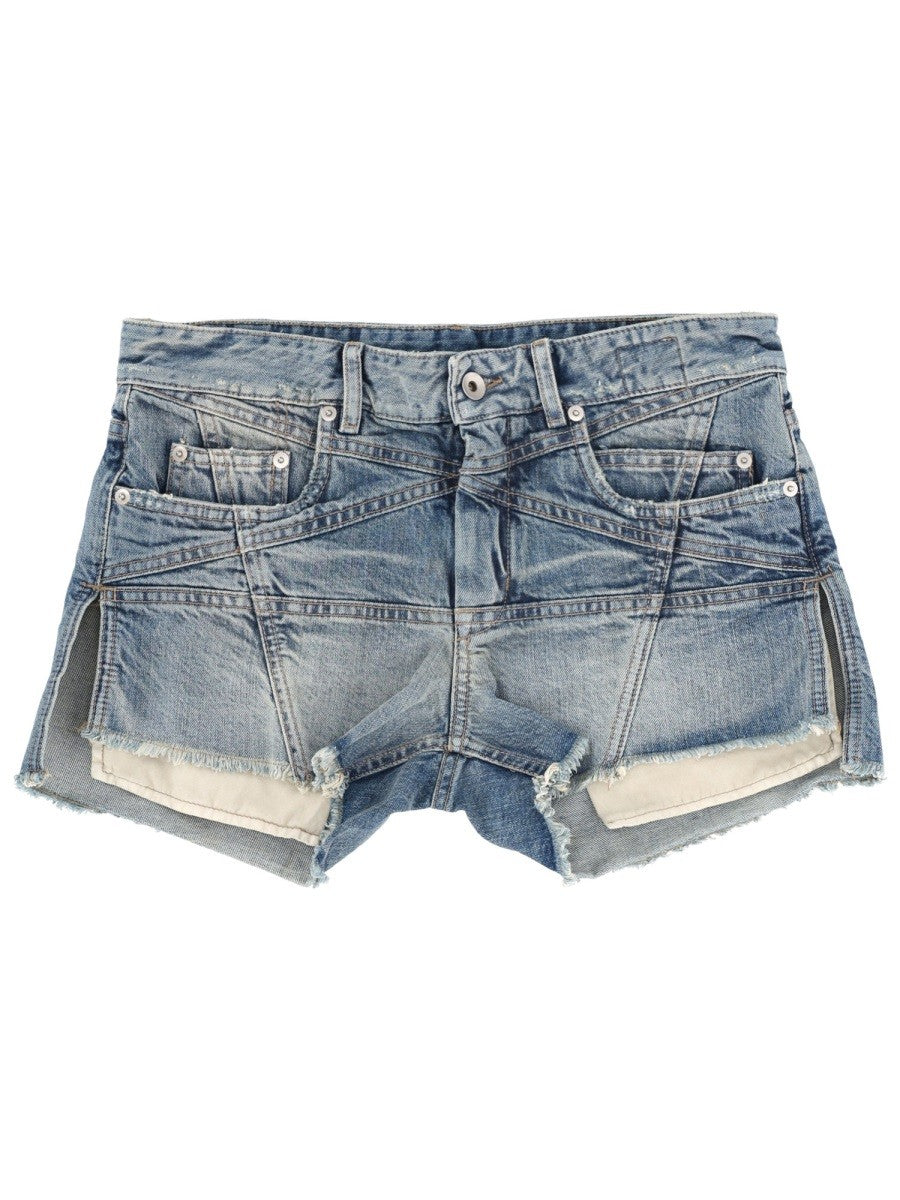 RICK OWENS DRKSHDW - Woman - Blue - Shorts