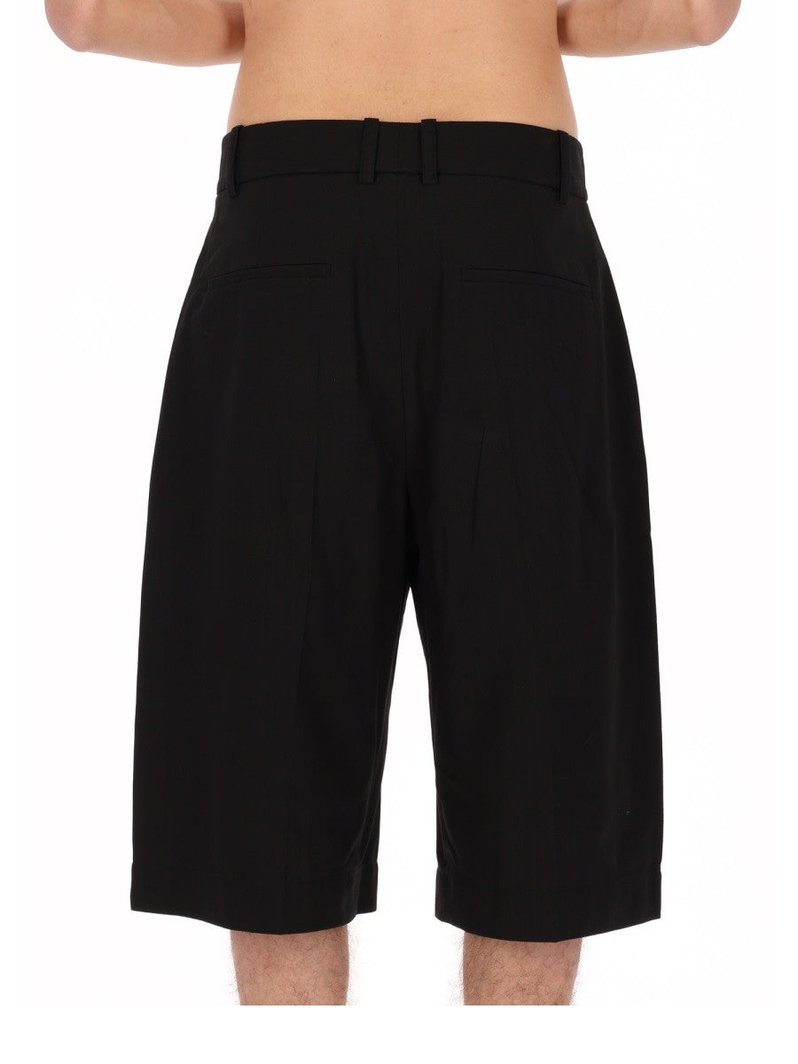 STUDIO NICHOLSON - Man - Black - Shorts