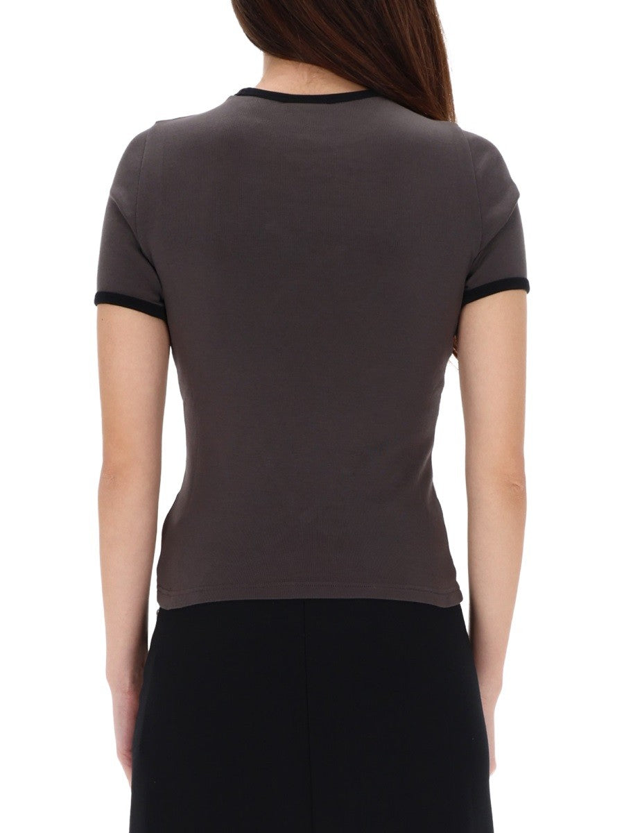 COURREGES - Woman - Grey - T-shirt