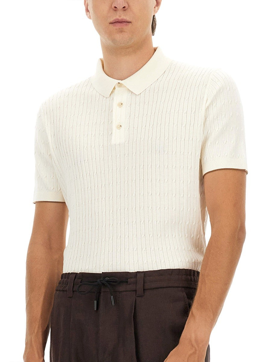 BOSS CAMEL - Man - White - Polo Shirt