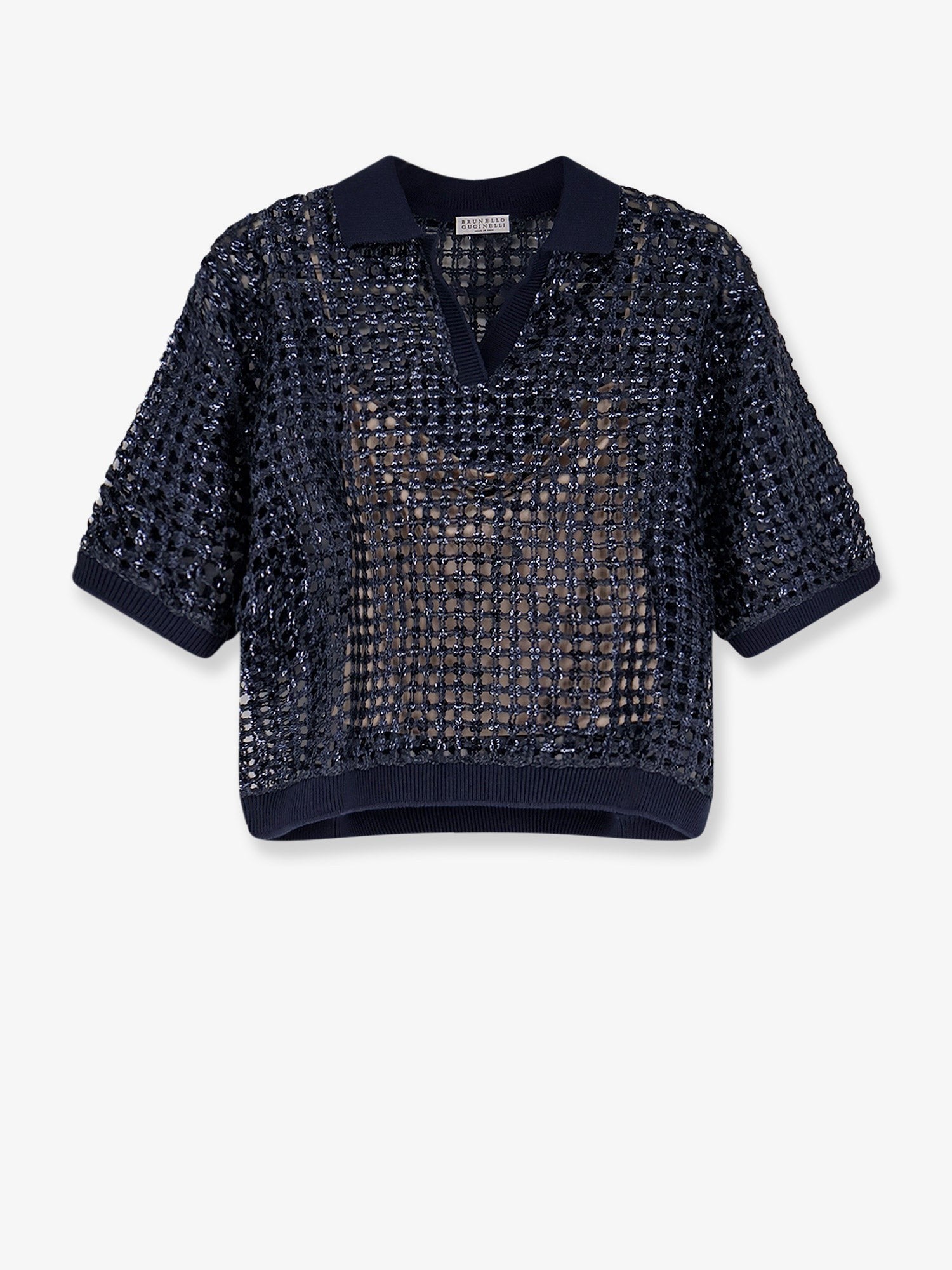 Brunello Cucinelli - Woman - Blue - Knit Sweater