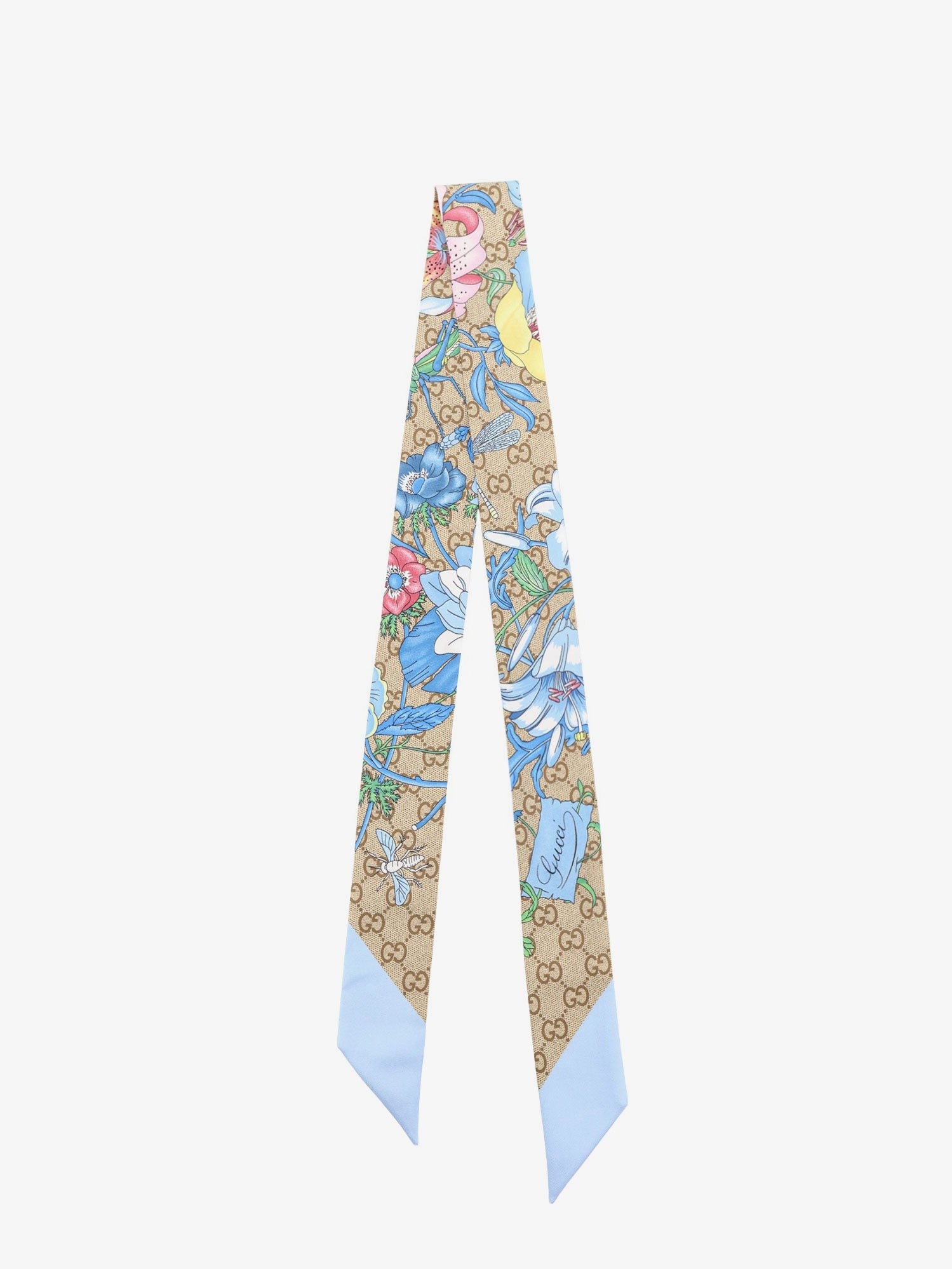 Gucci - Woman - Blue - Scarf