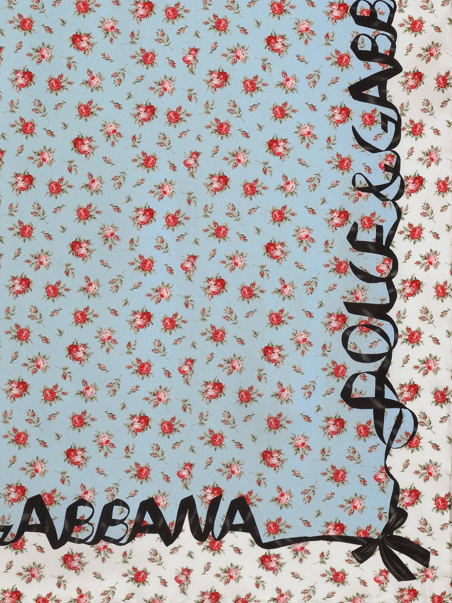 Dolce & Gabbana - Woman - Blue - Scarf