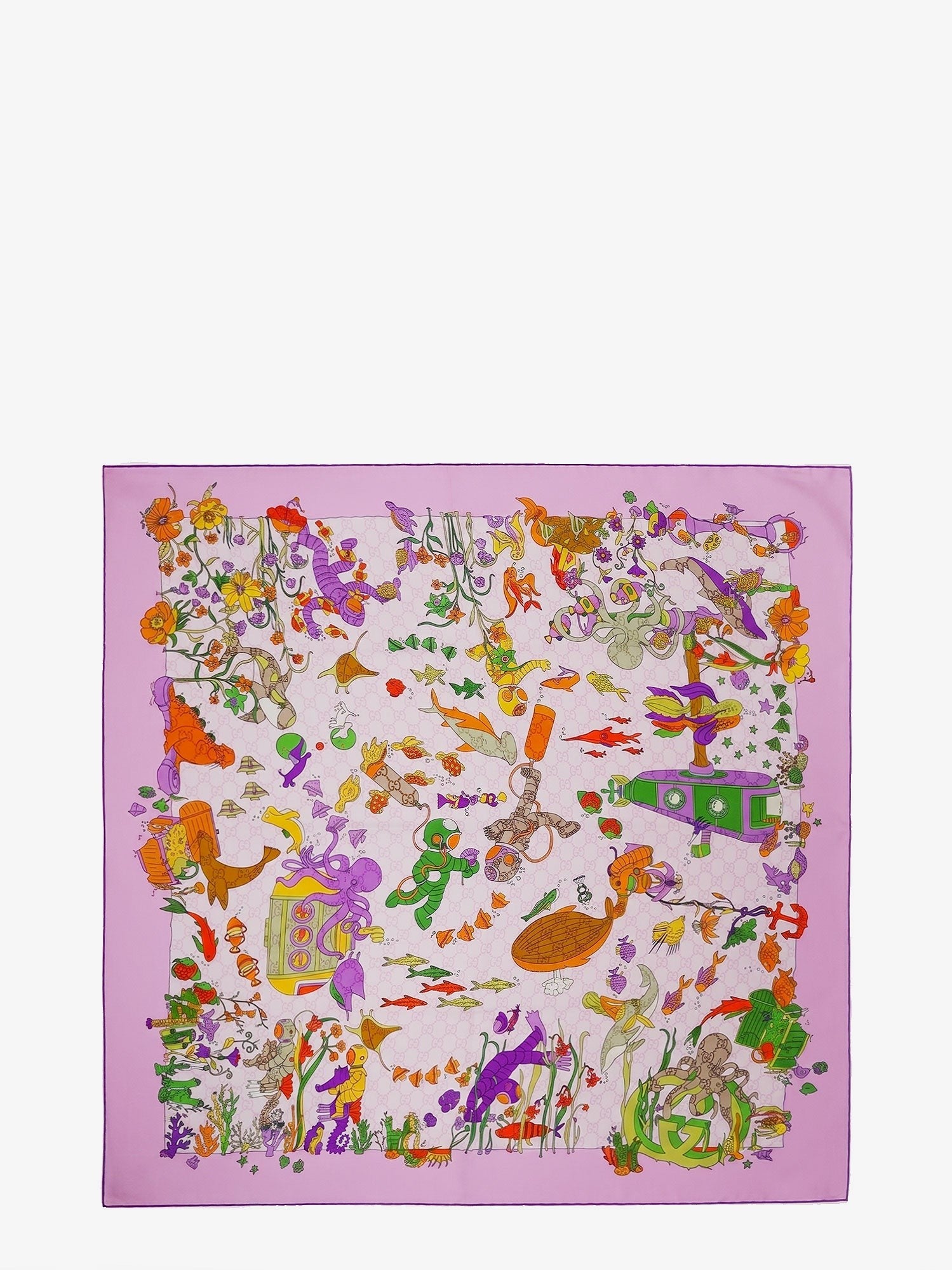 Gucci - Woman - Purple - Scarf