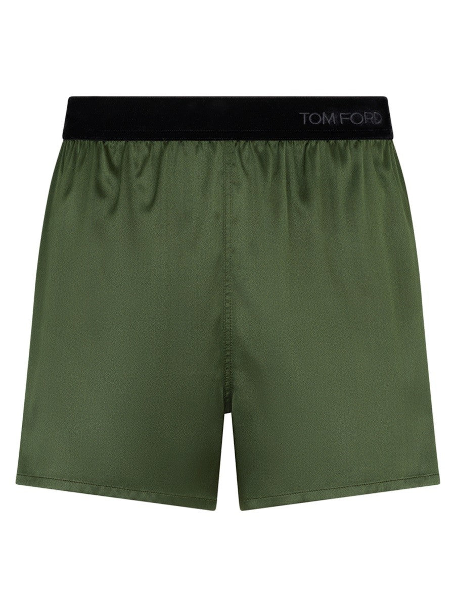 TOM FORD - Woman - Green - Shorts
