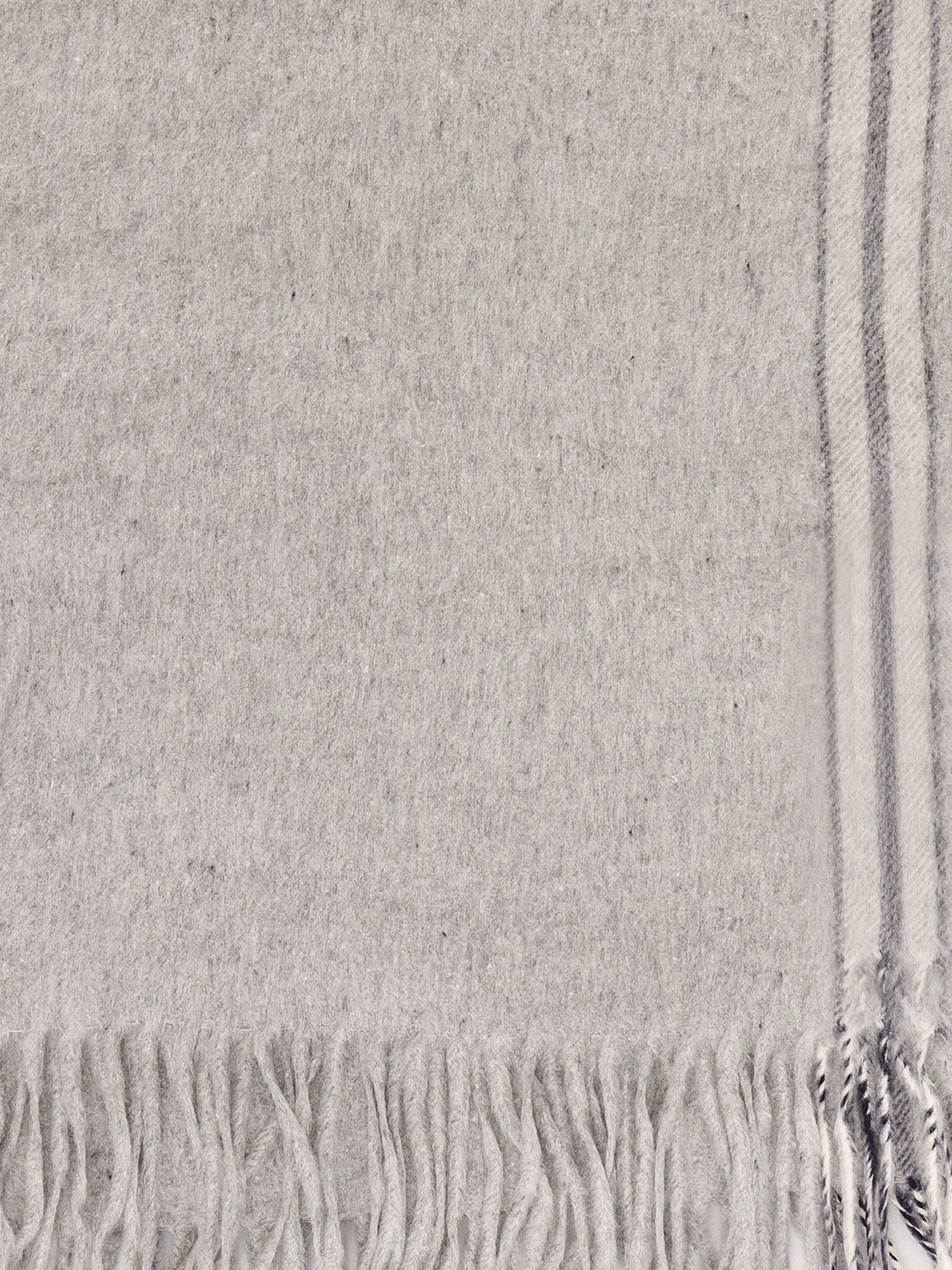 Brunello Cucinelli - Man - Grigio Chiaro Navy - Scarf