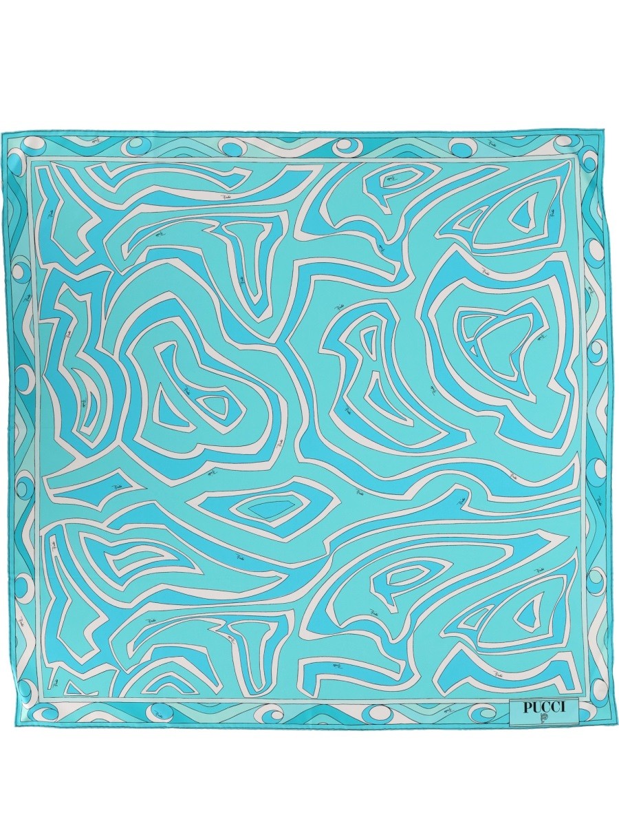 PUCCI - Woman - Blue - Scarf