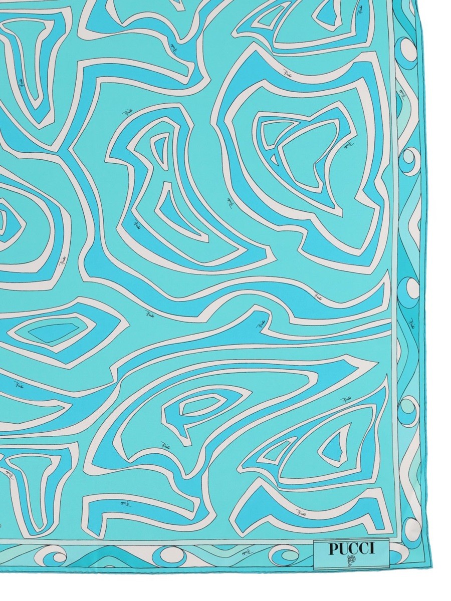 PUCCI - Woman - Blue - Scarf