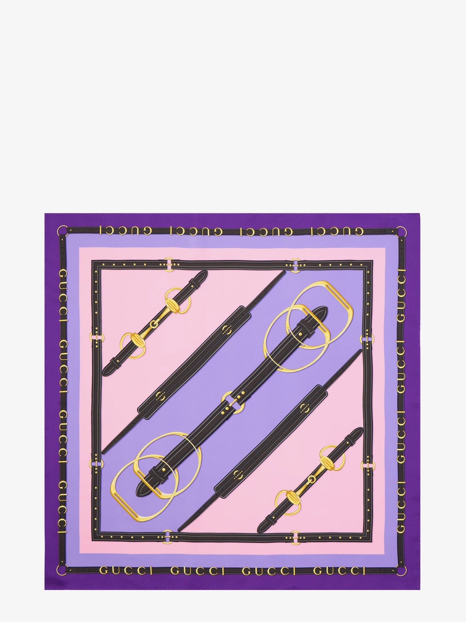 Gucci - Woman - Dark Purple/L.Purple - Scarf