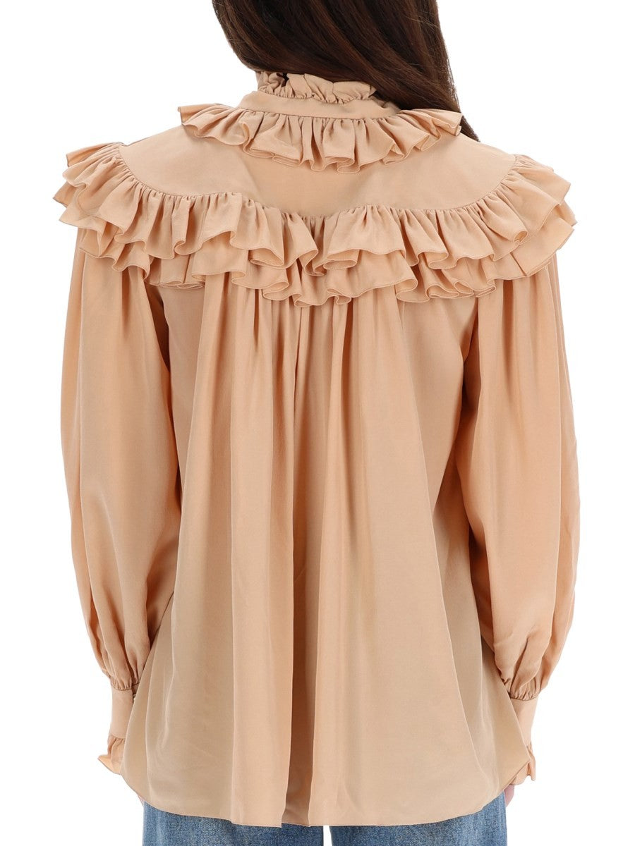 CHLOÉ - Woman - Beige - Shirt