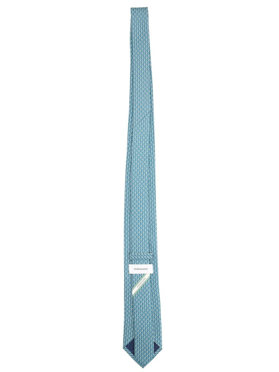 Ferragamo - Man - Blue - Tie