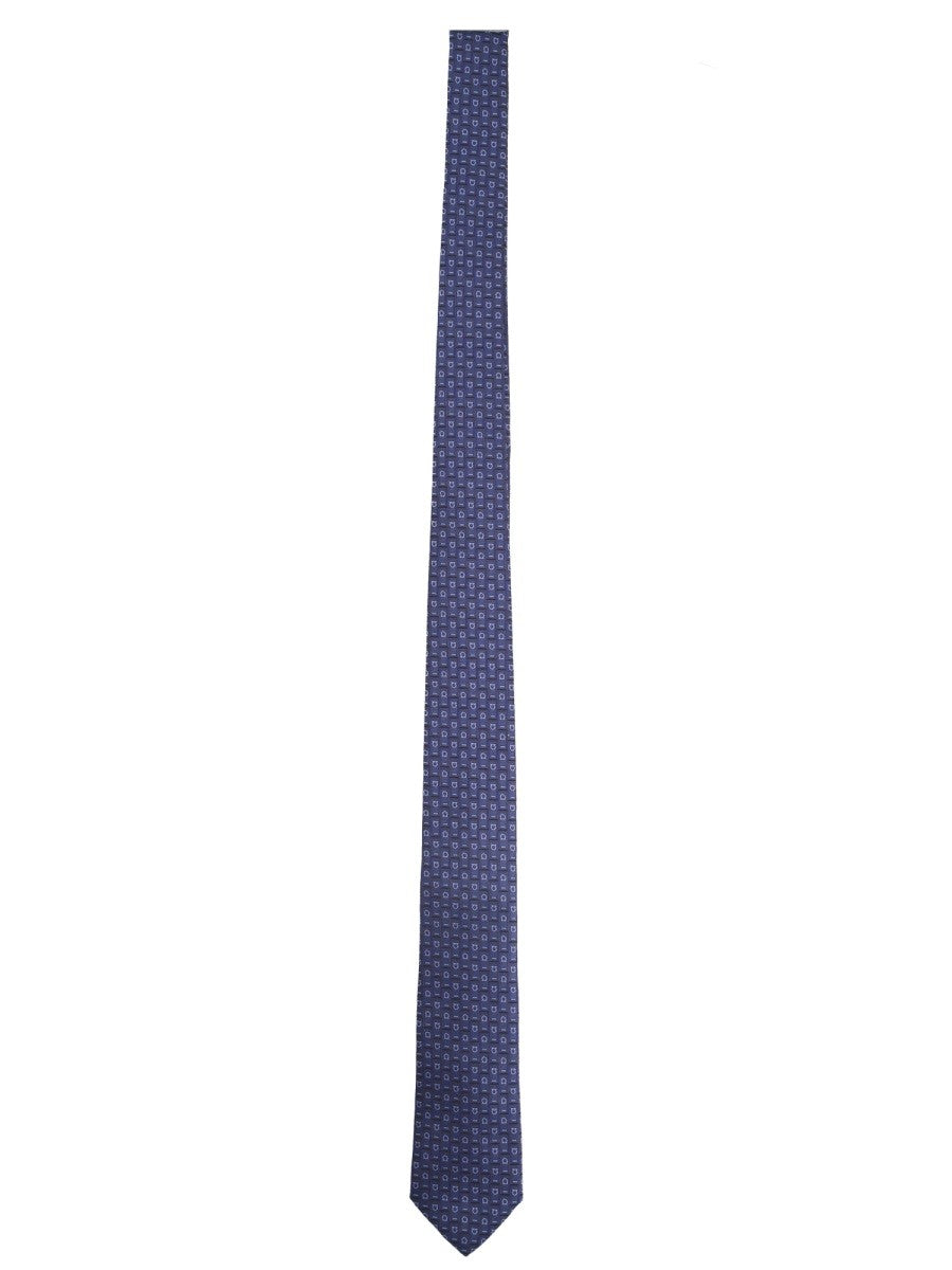 Ferragamo - Man - Blue - Tie