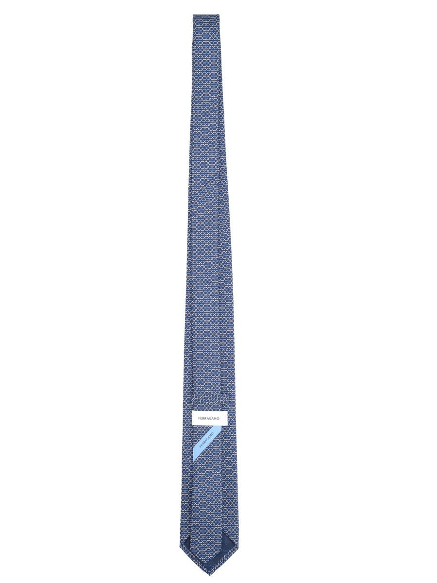 Ferragamo - Man - Blue - Tie