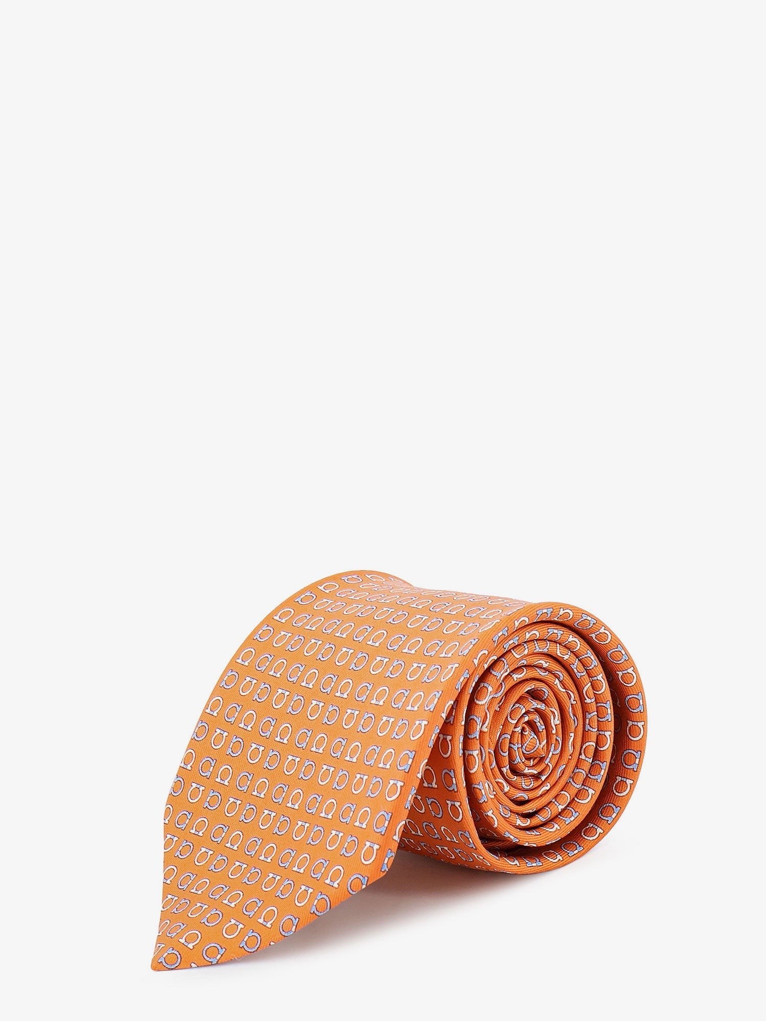 Ferragamo - Man - Orange - Tie