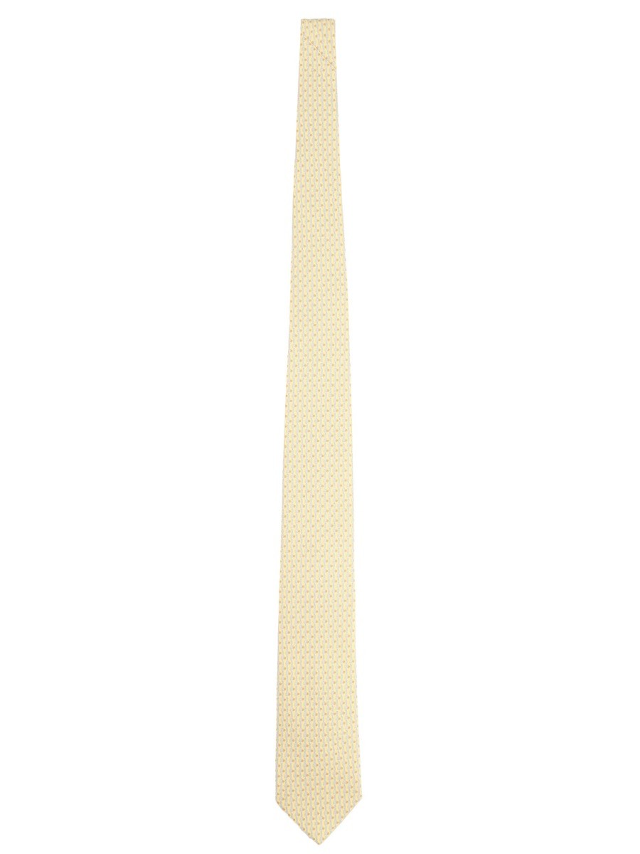 Ferragamo - Man - Yellow - Tie
