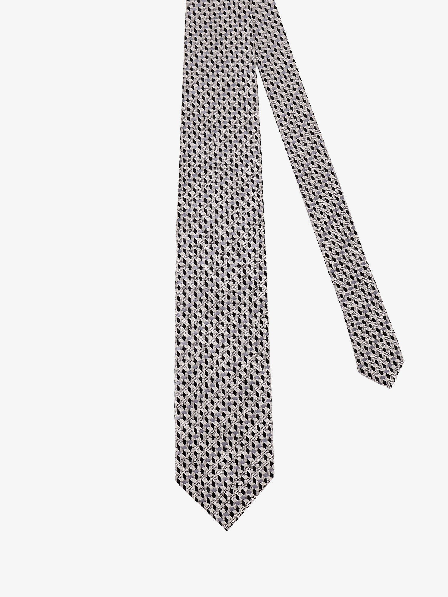 TOM FORD - Man - Grey Multicolor - Tie