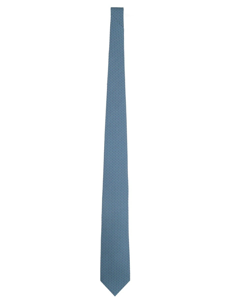 Ferragamo - Man - Blue - Tie