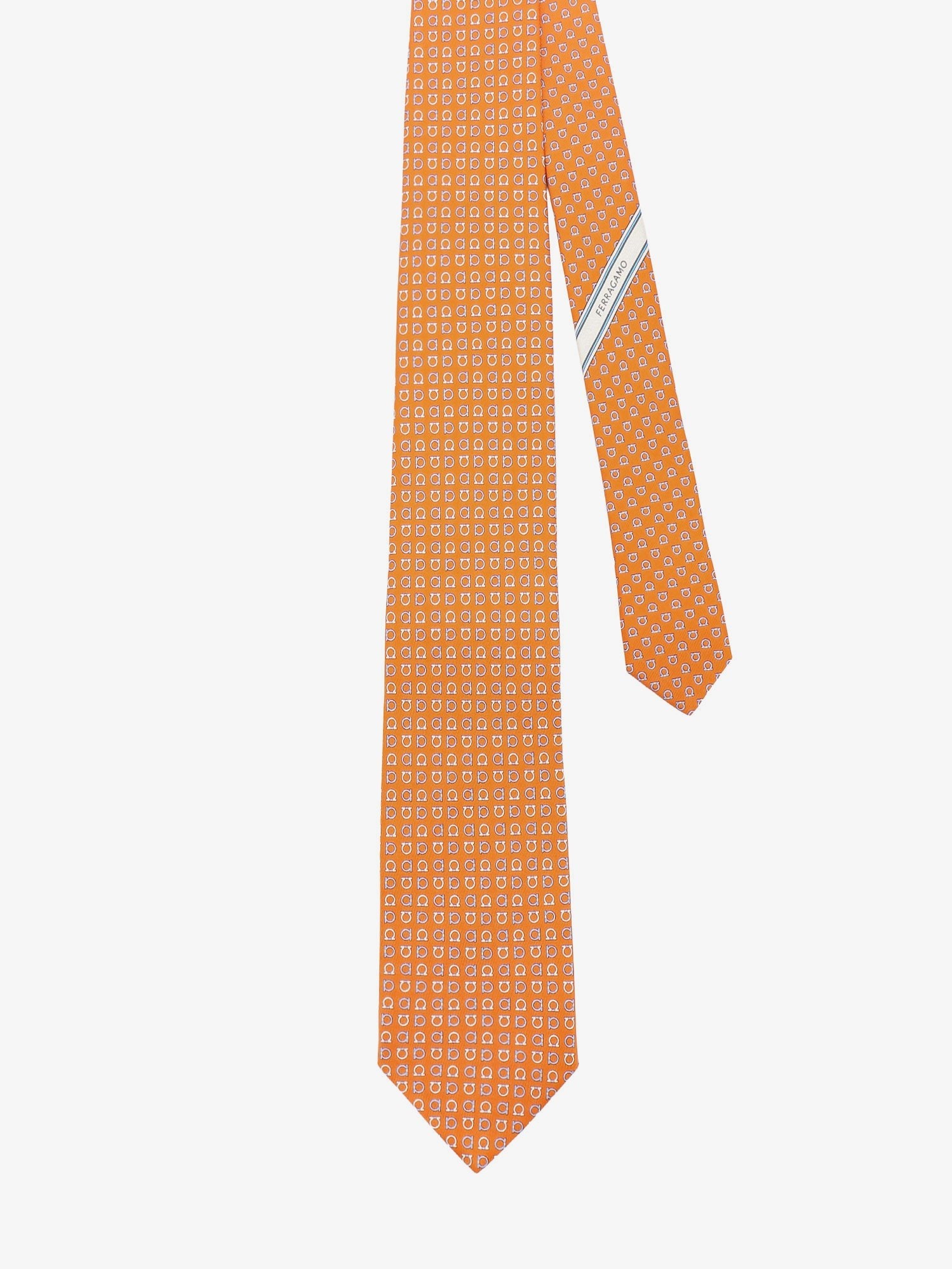 Ferragamo - Man - Orange - Tie