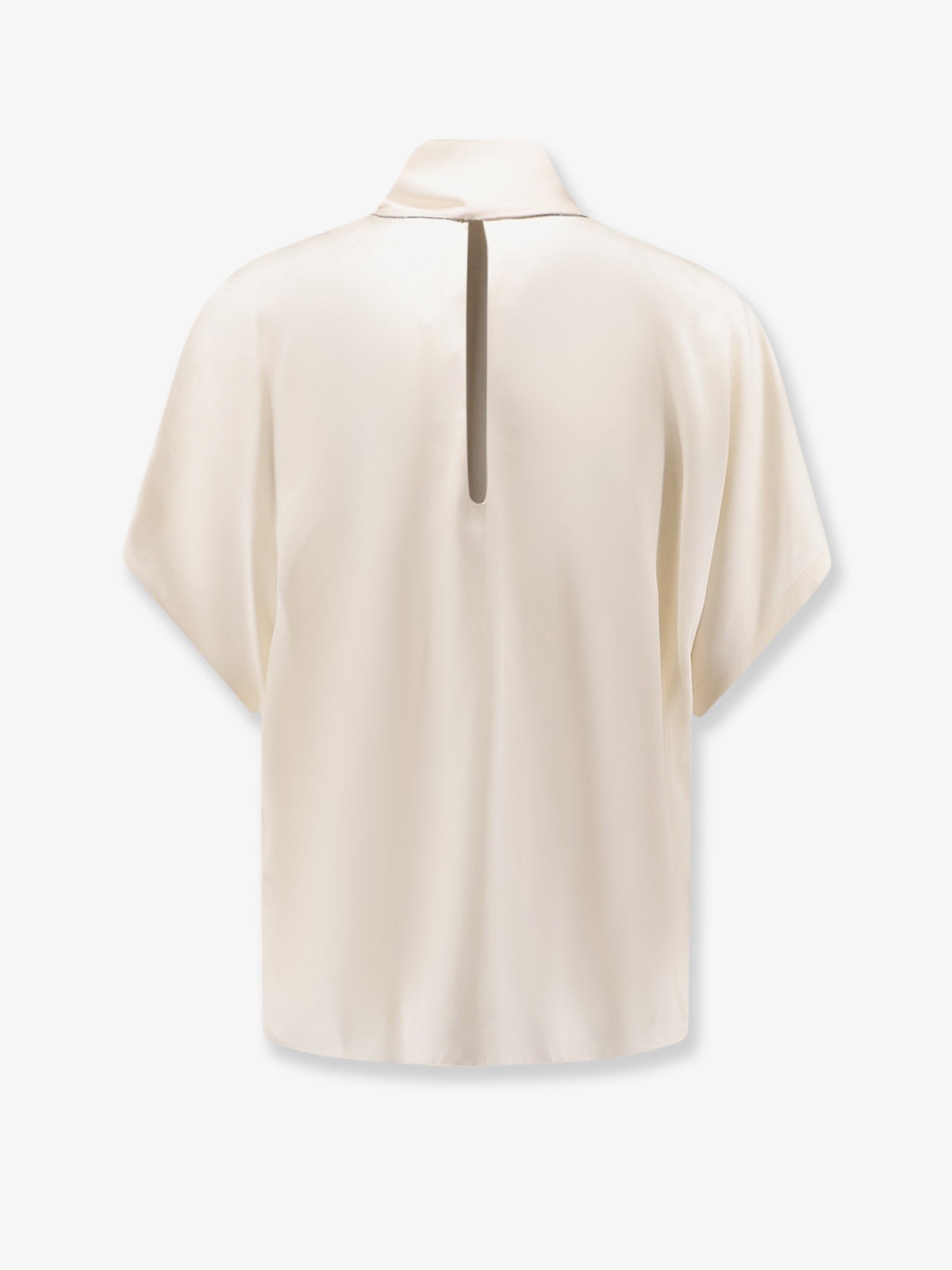 Brunello Cucinelli - Woman - Beige - T-shirt