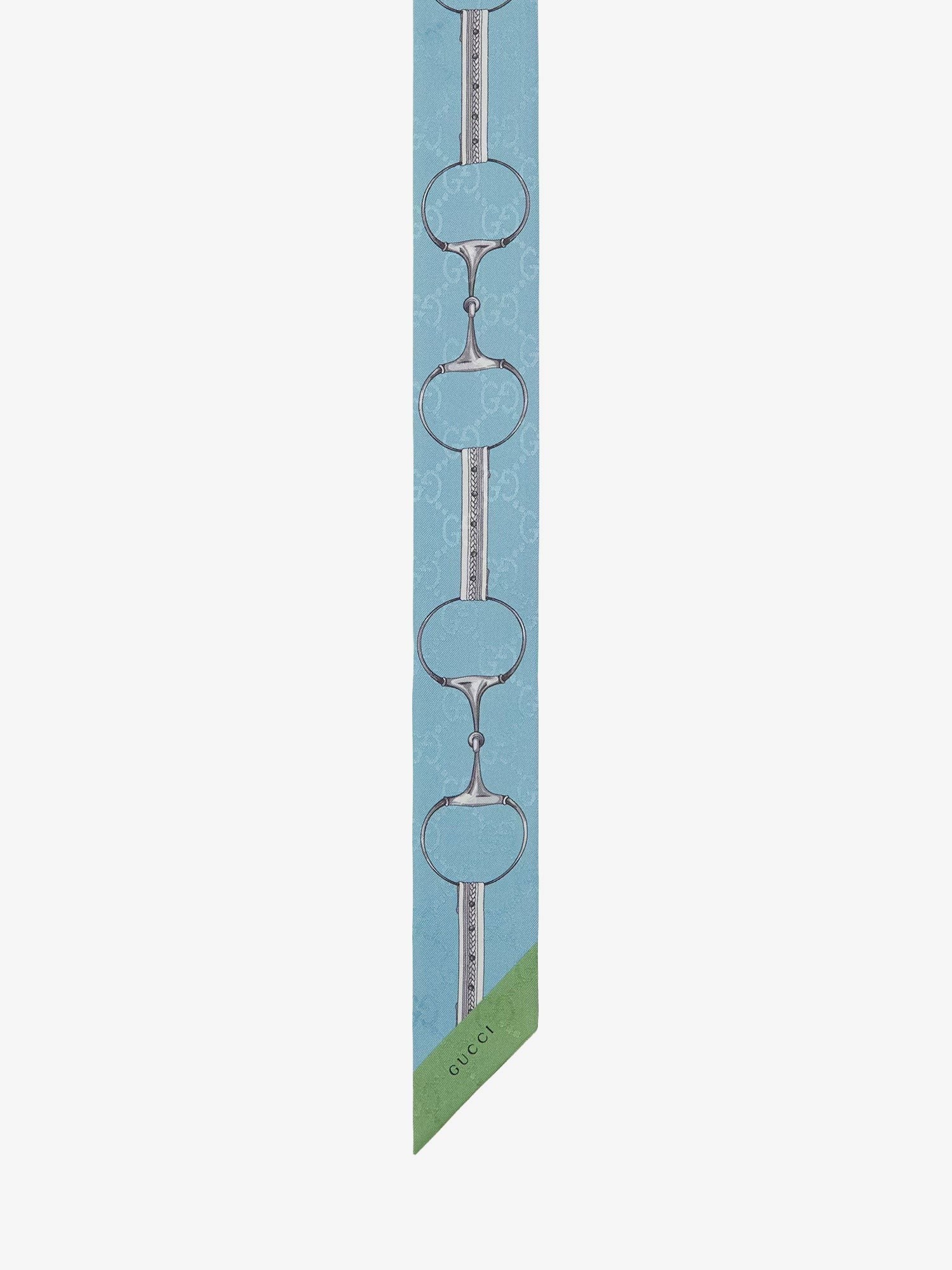 Gucci - Woman - Blue - Scarf