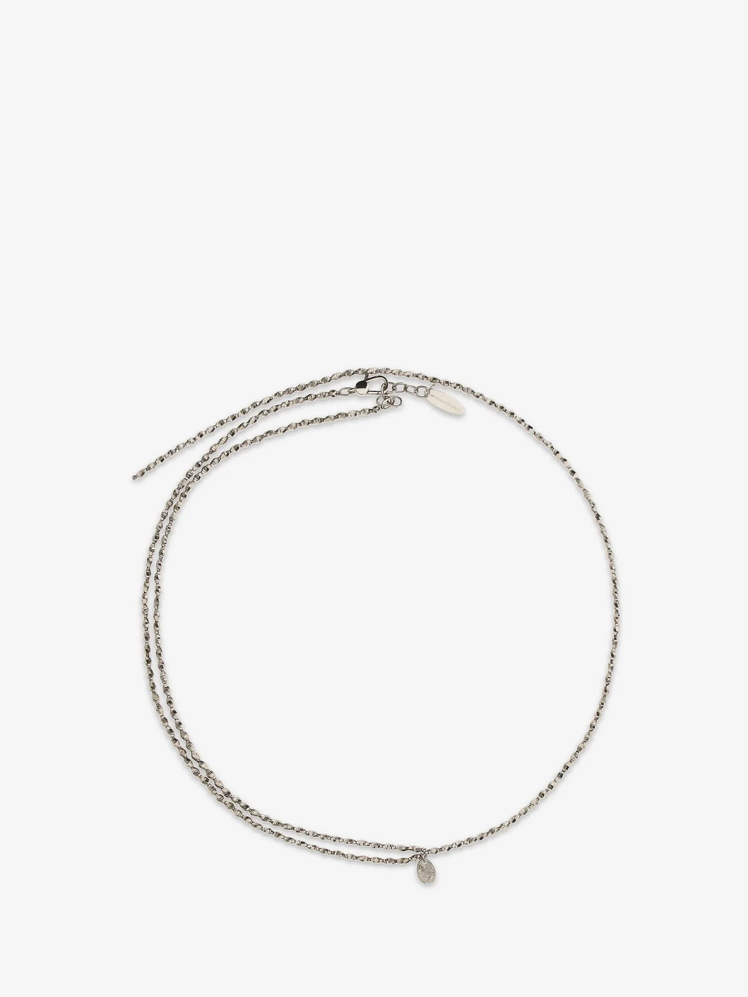 Brunello Cucinelli - Woman - Grey - Necklace