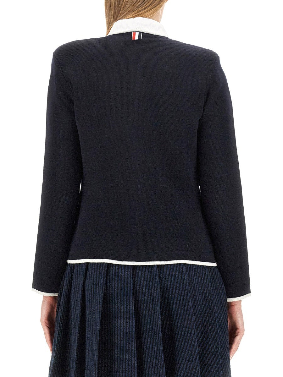 THOM BROWNE - Woman - Blue - Blazer