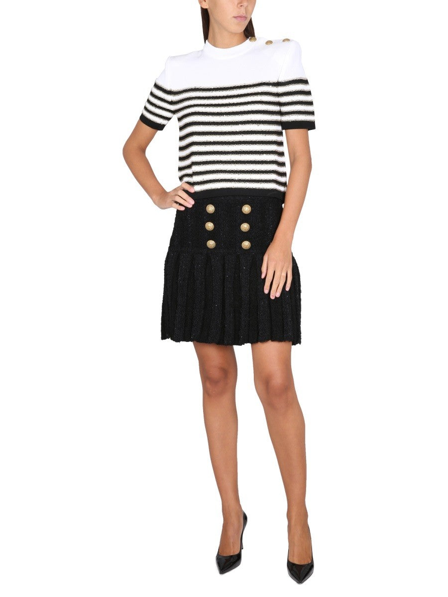 Balmain - Woman - Black - Skirt