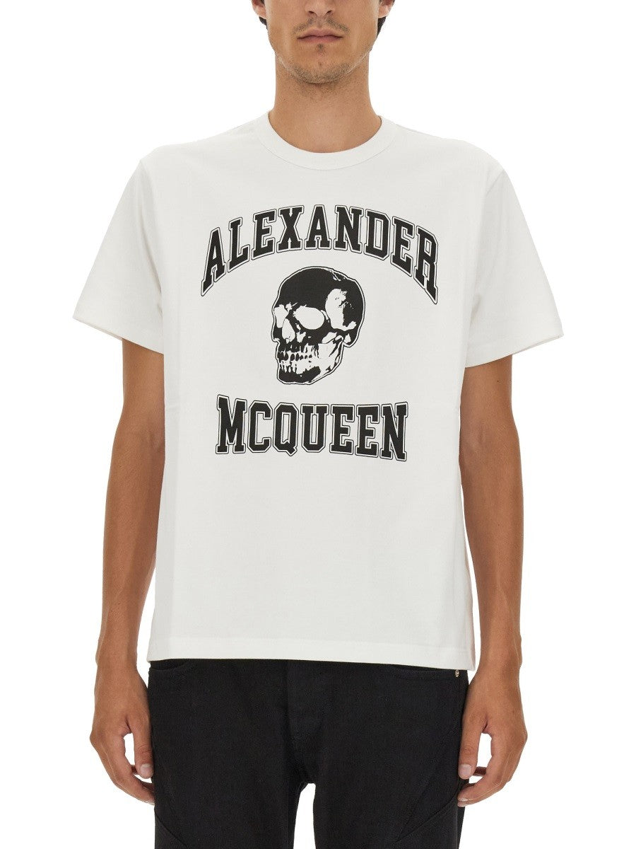 Alexander Mcqueen - Man - White - T-shirt