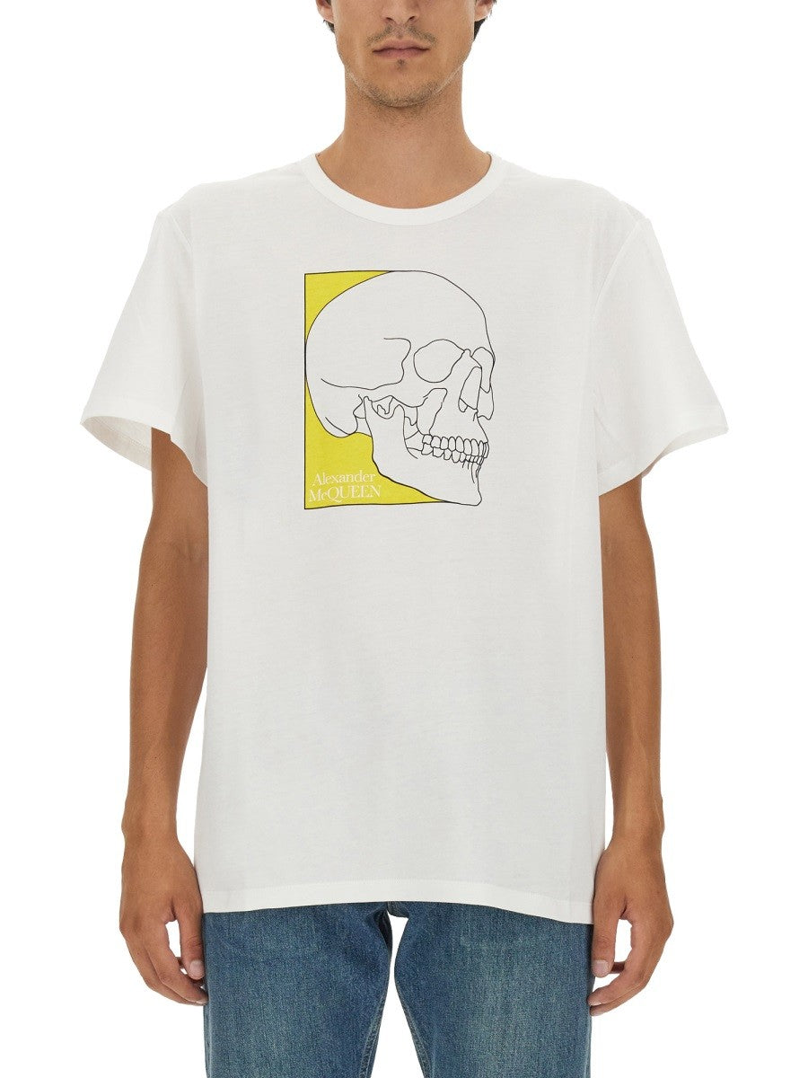 Alexander Mcqueen - Man - White - T-shirt