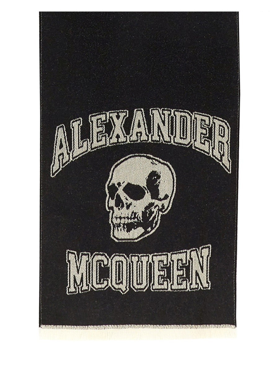 Alexander Mcqueen - Man - Black - Scarf