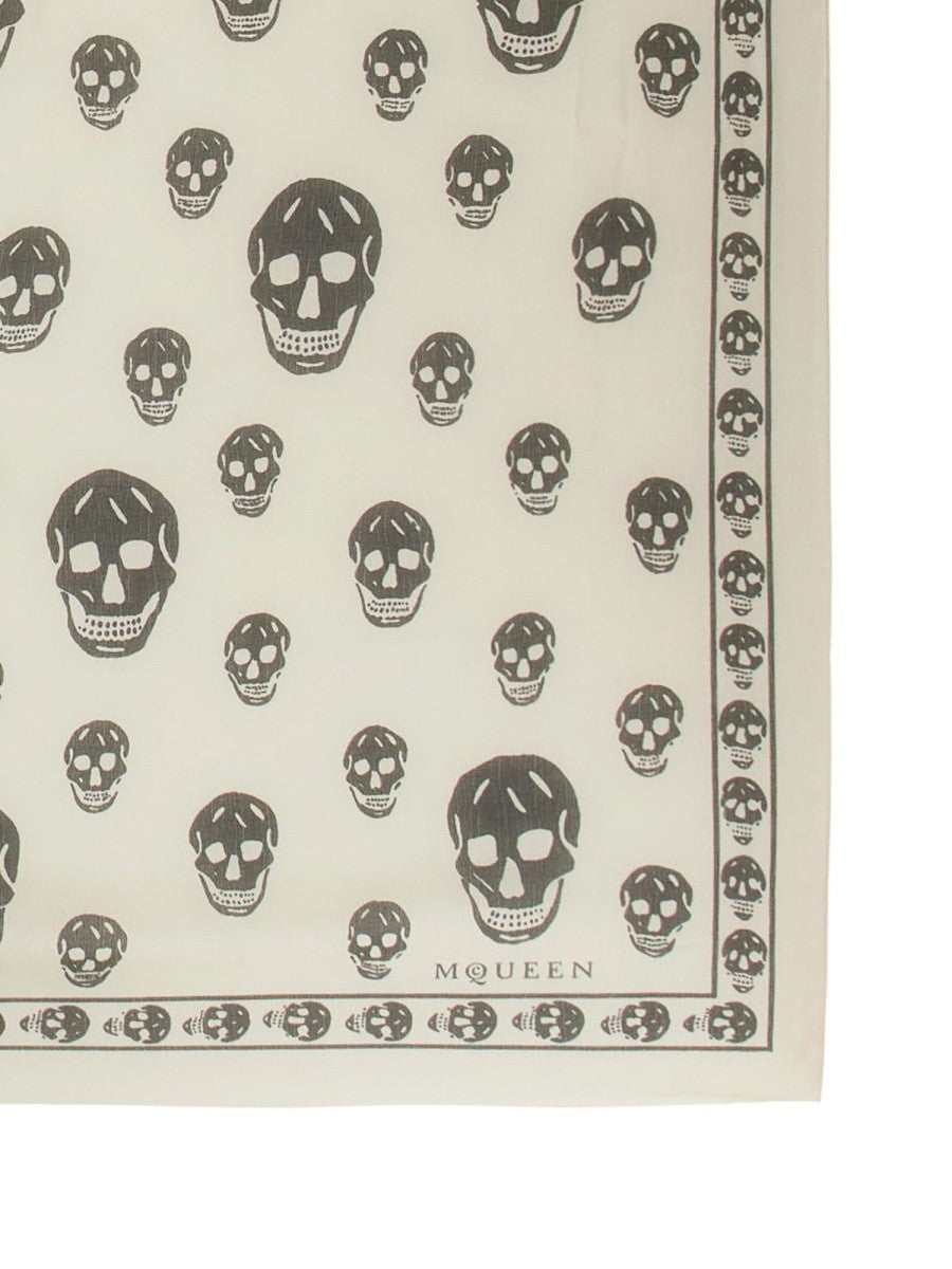 Alexander Mcqueen - Woman - Beige - Scarf