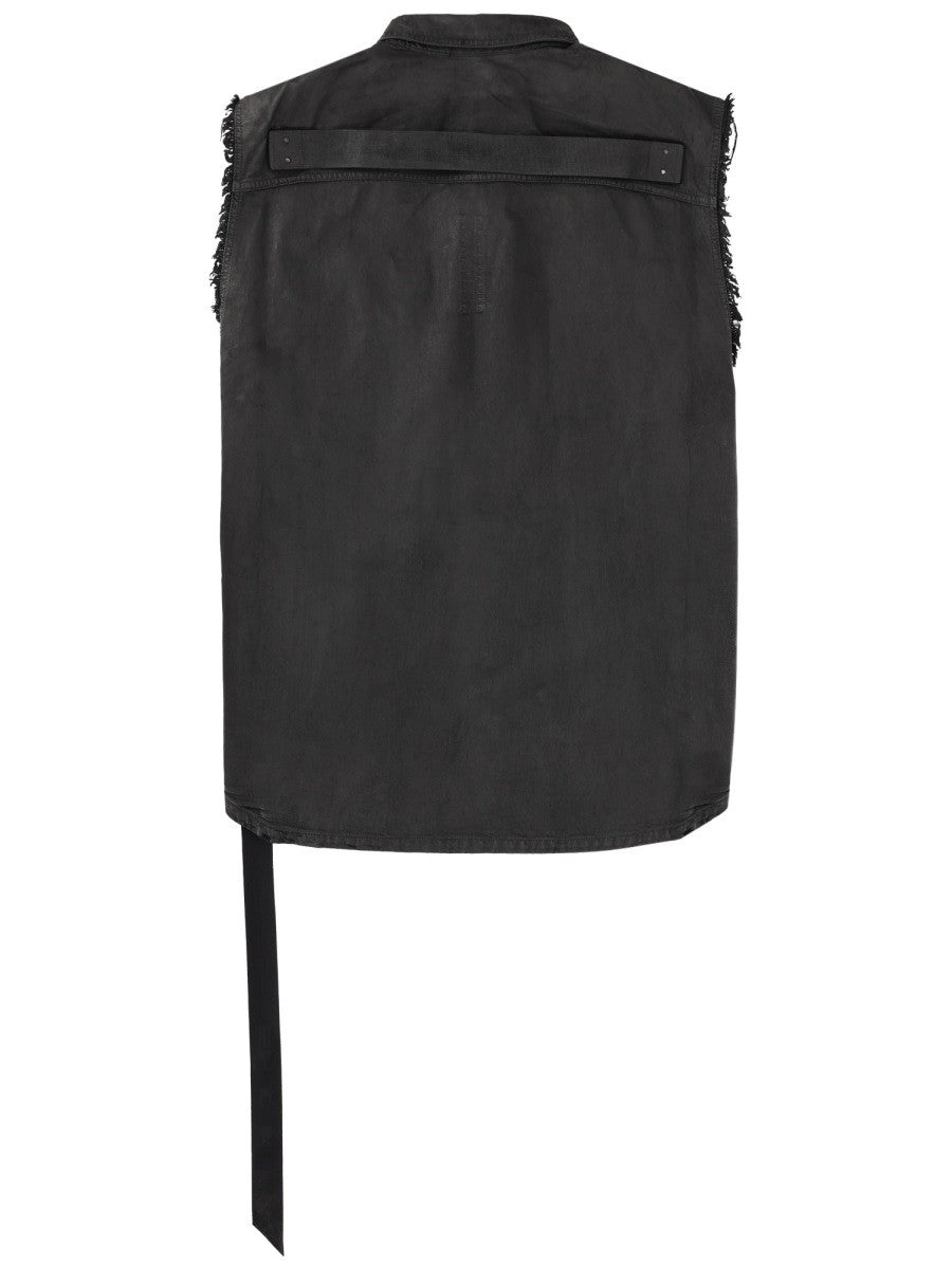 RICK OWENS DRKSHDW - Man - Black - Vest