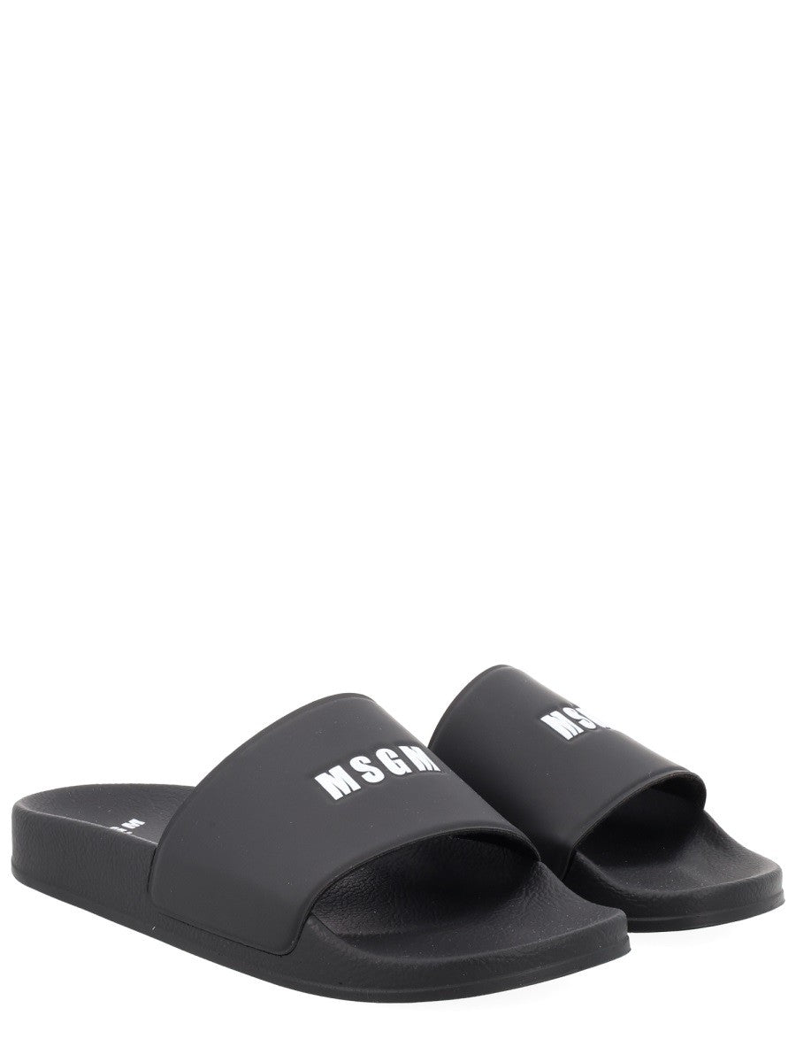 msgm - Man - Black - Flat