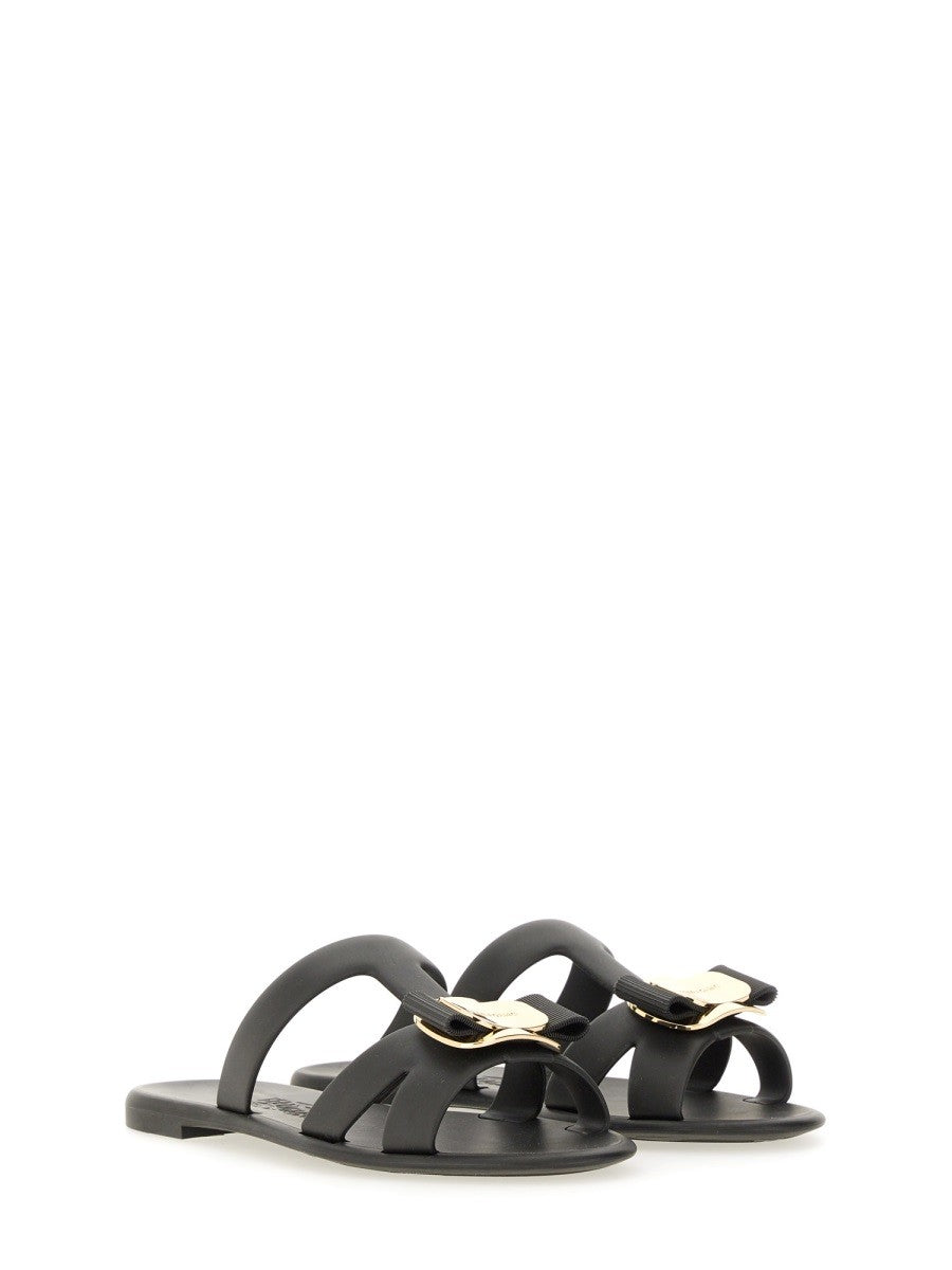 Ferragamo - Woman - Black - Sandal