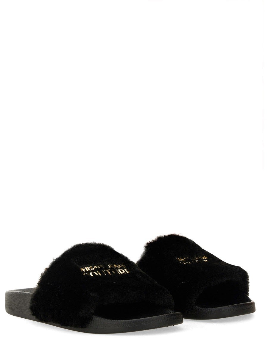 Versace Jeans Couture - Woman - Black - Sandal