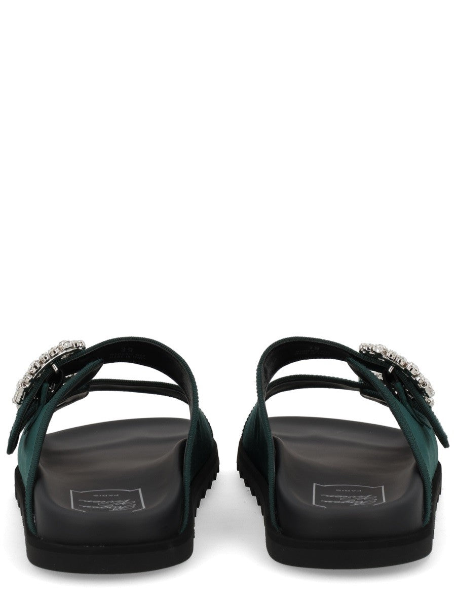 ROGER VIVIER - Woman - Green - Flat