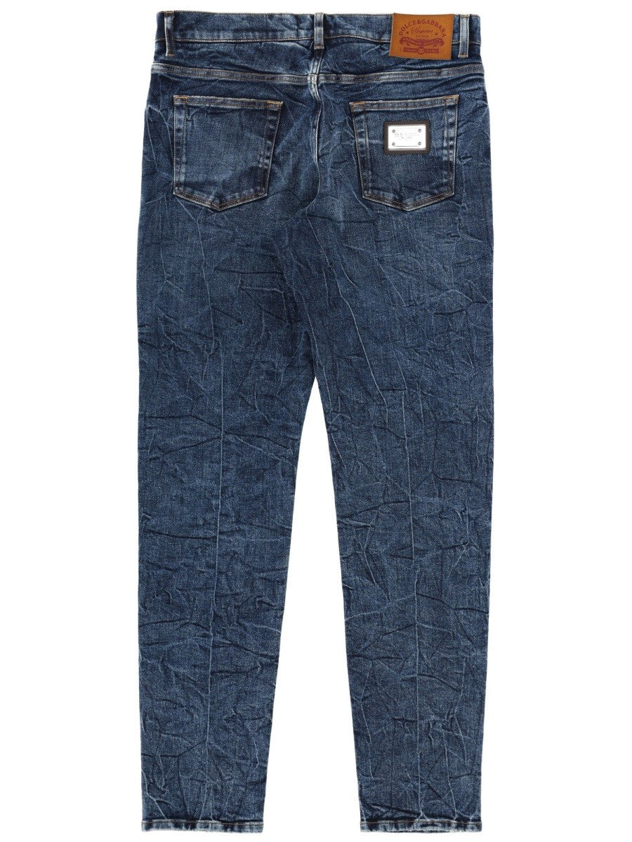 Dolce & Gabbana - Man - Blue - Jeans