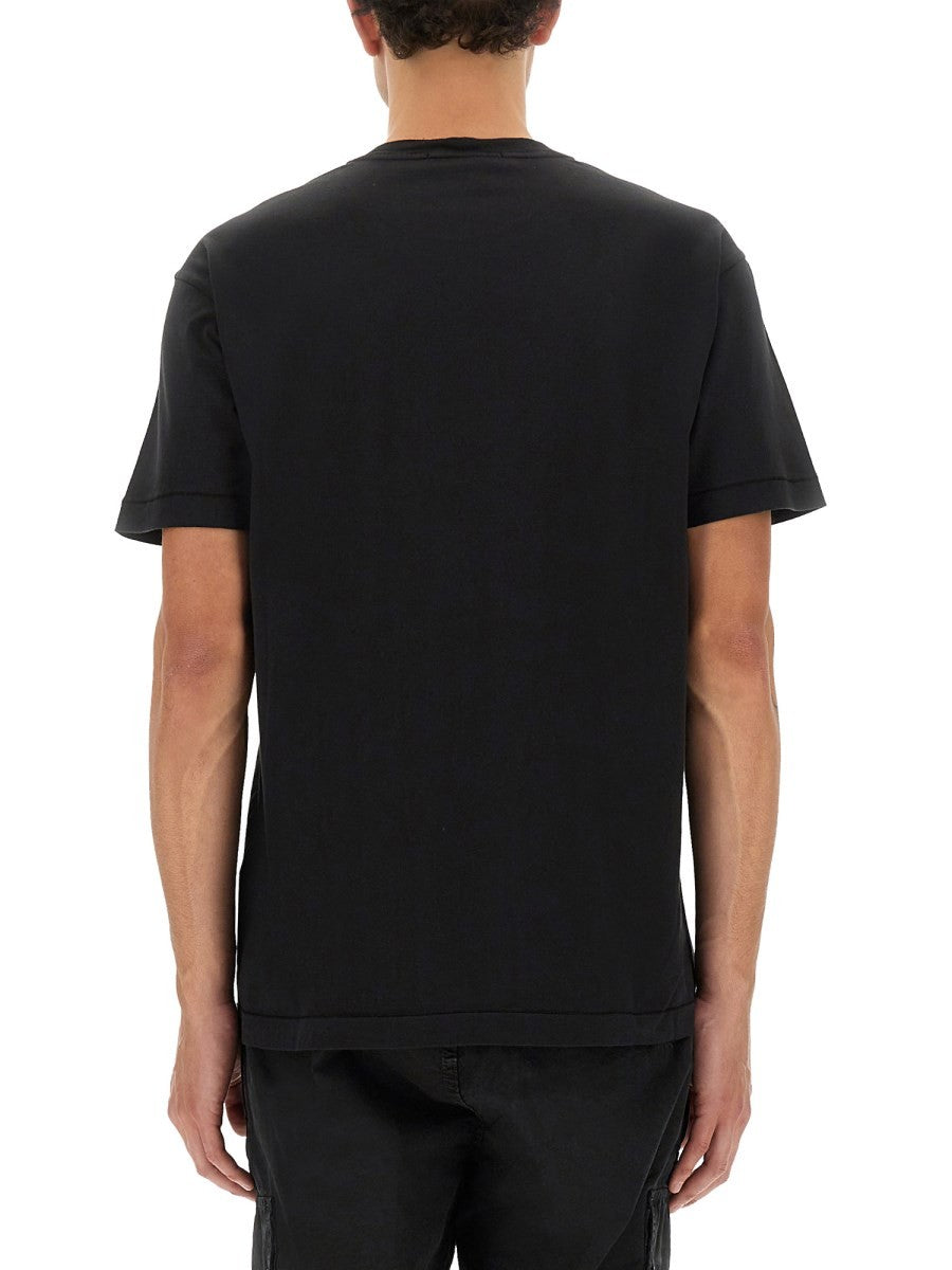 Stone Island - Man - Black - T-shirt