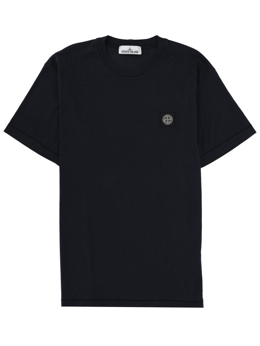 Stone Island - Man - Blue - T-shirt