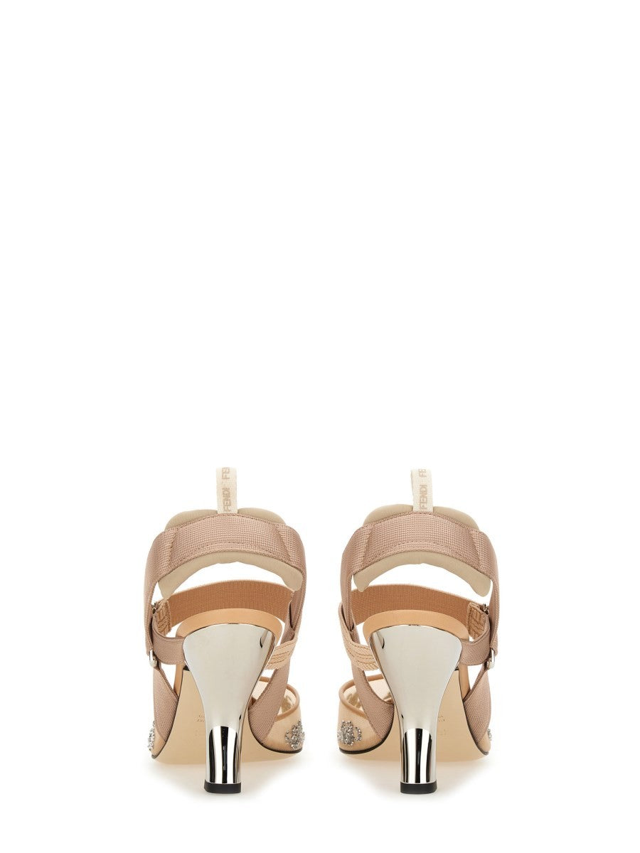 Fendi - Woman - Beige - Heel
