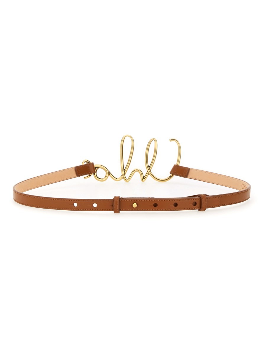 CHLOÉ - Woman - Beige - Belt