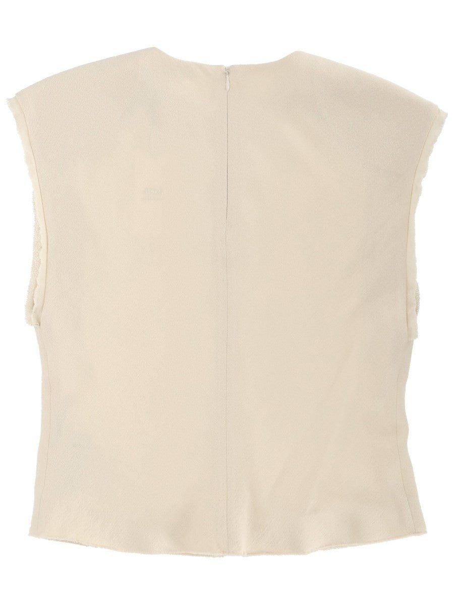 AMI PARIS - Woman - Beige - Top