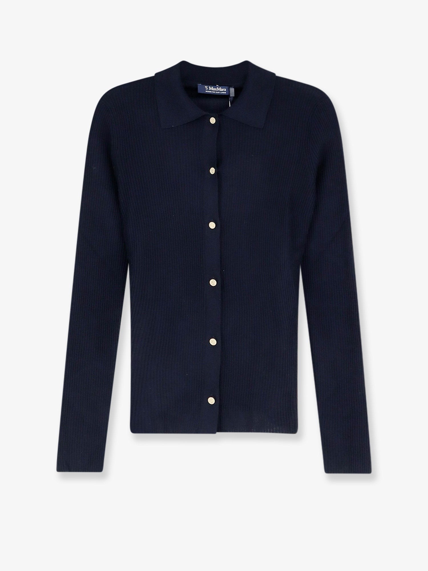 'S MAX MARA - Woman - Blue - Knit Sweater