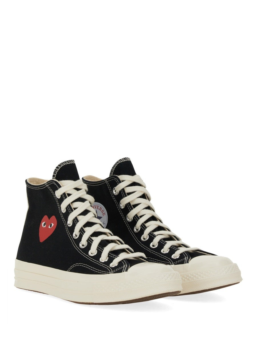COMME DES GARCONS PLAY CONVERSE - Unisex - Black - Sneaker