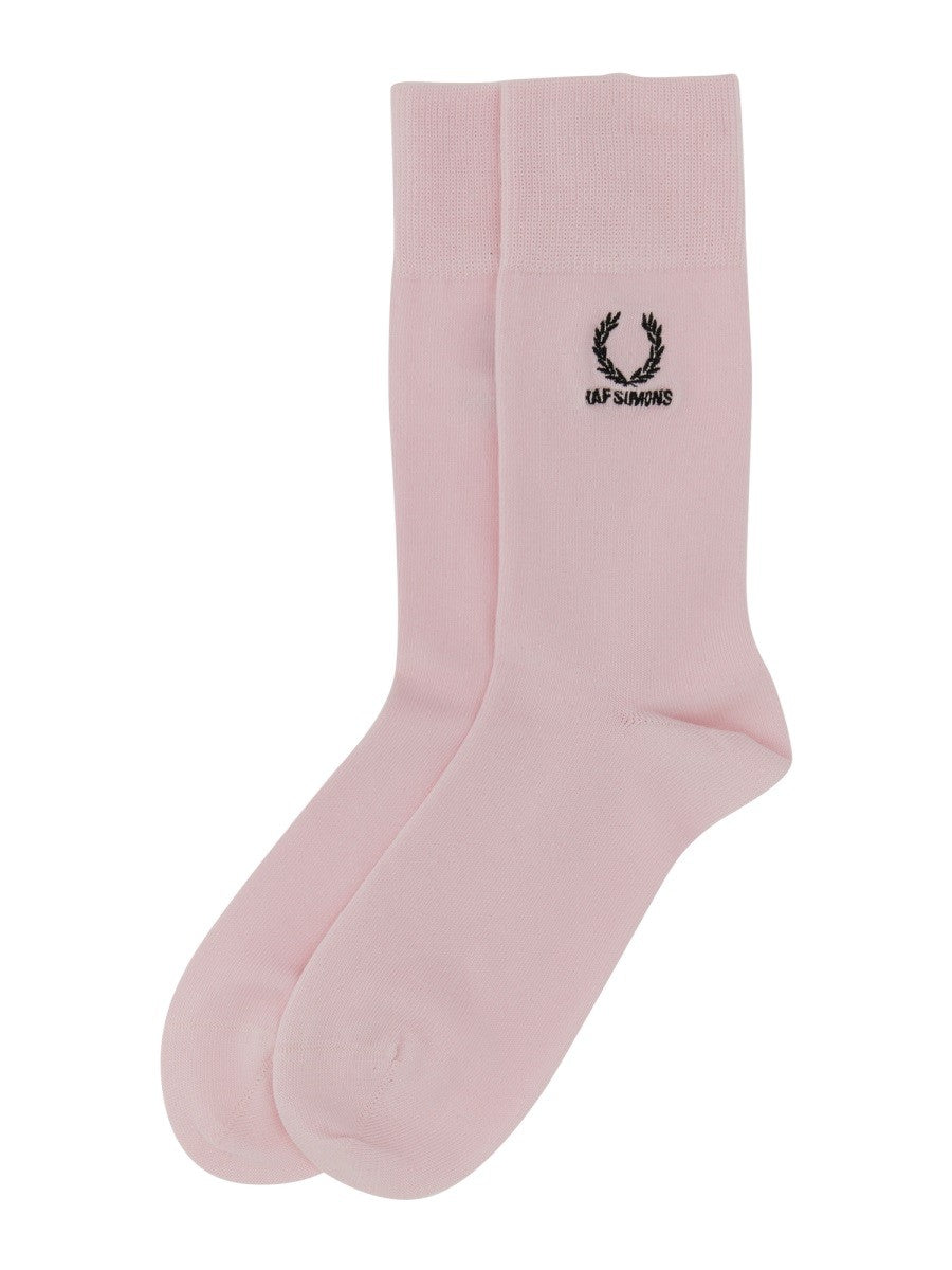 FRED PERRY X RAF SIMONS - Woman - Black - Socks