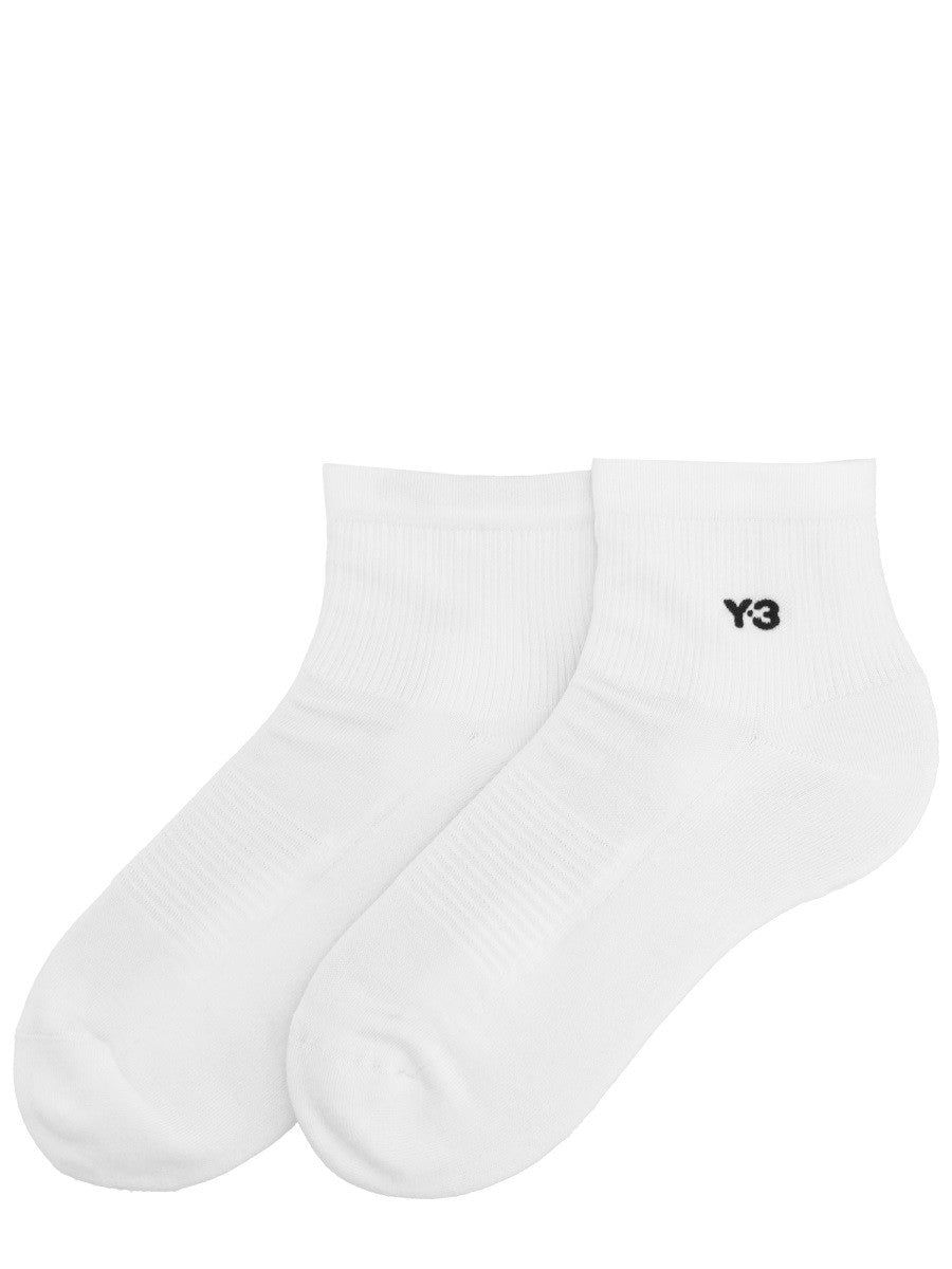 Y - 3 - Unisex - White - Socks
