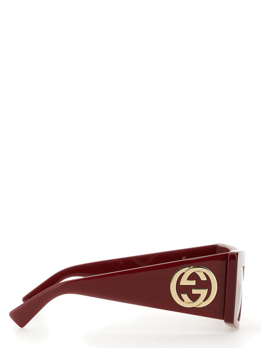Gucci - Woman - Red - Sunglasses
