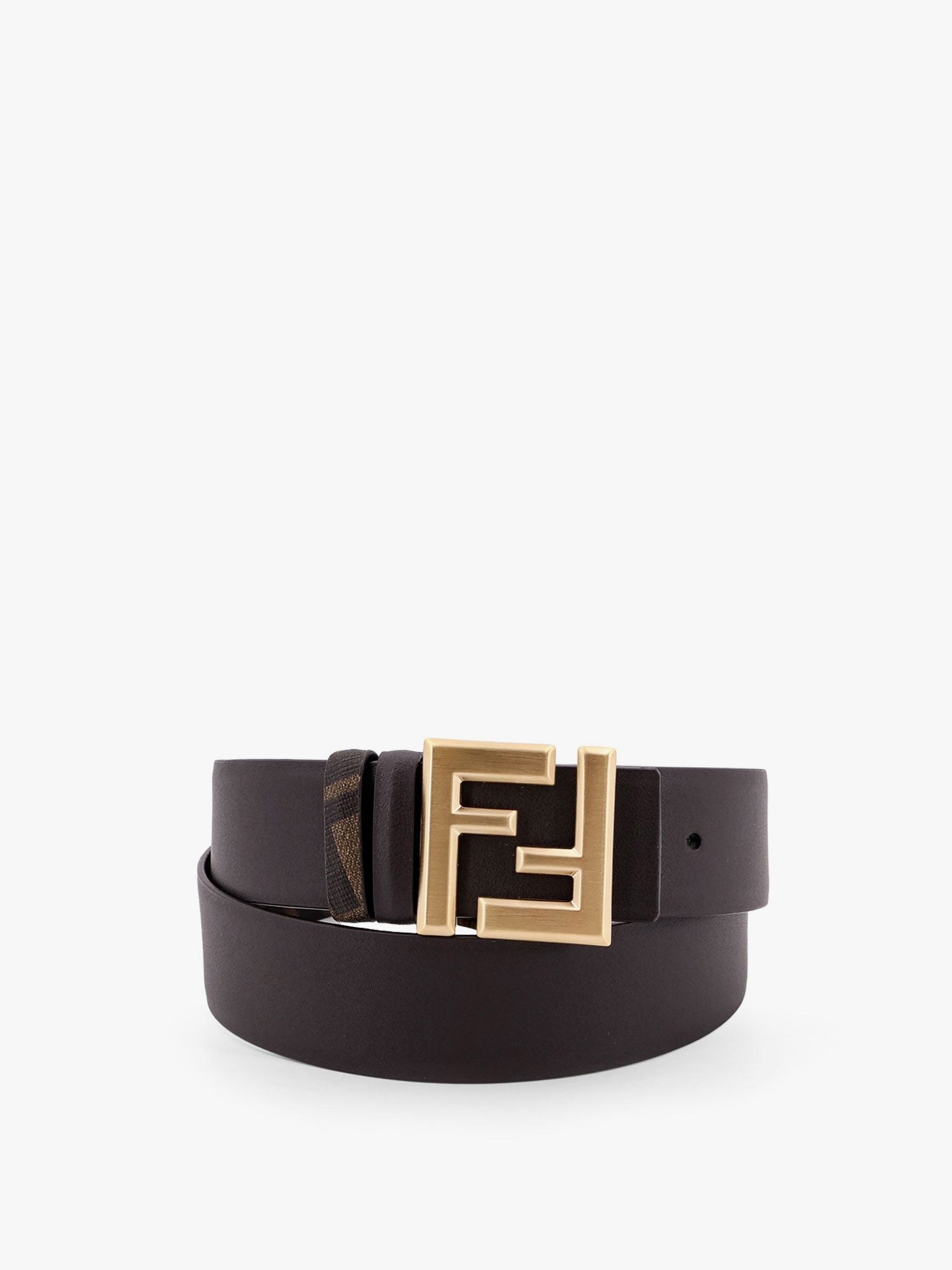 Fendi - Man - Ebano+Tb Moro+O Sat - Belt