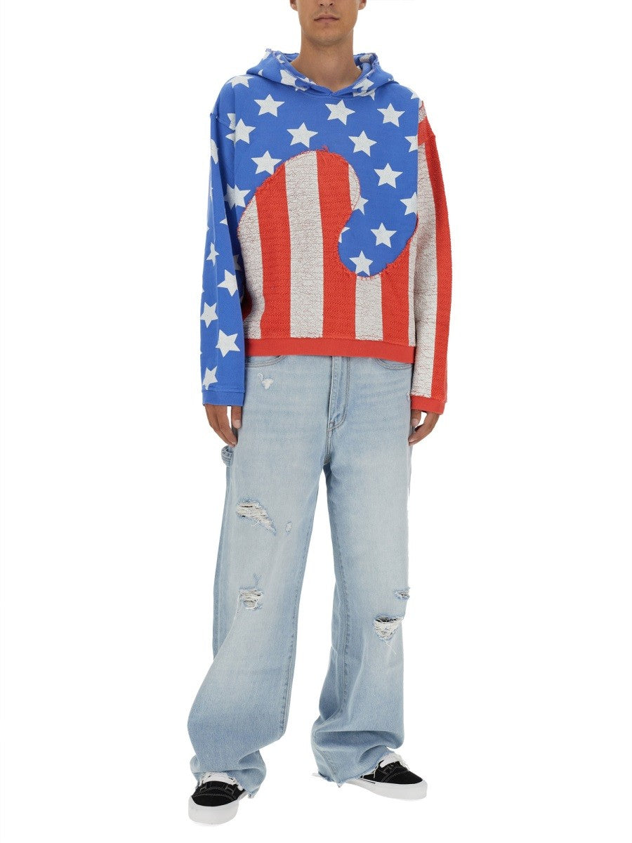 ERL - Man - Multicolour - Sweatshirt